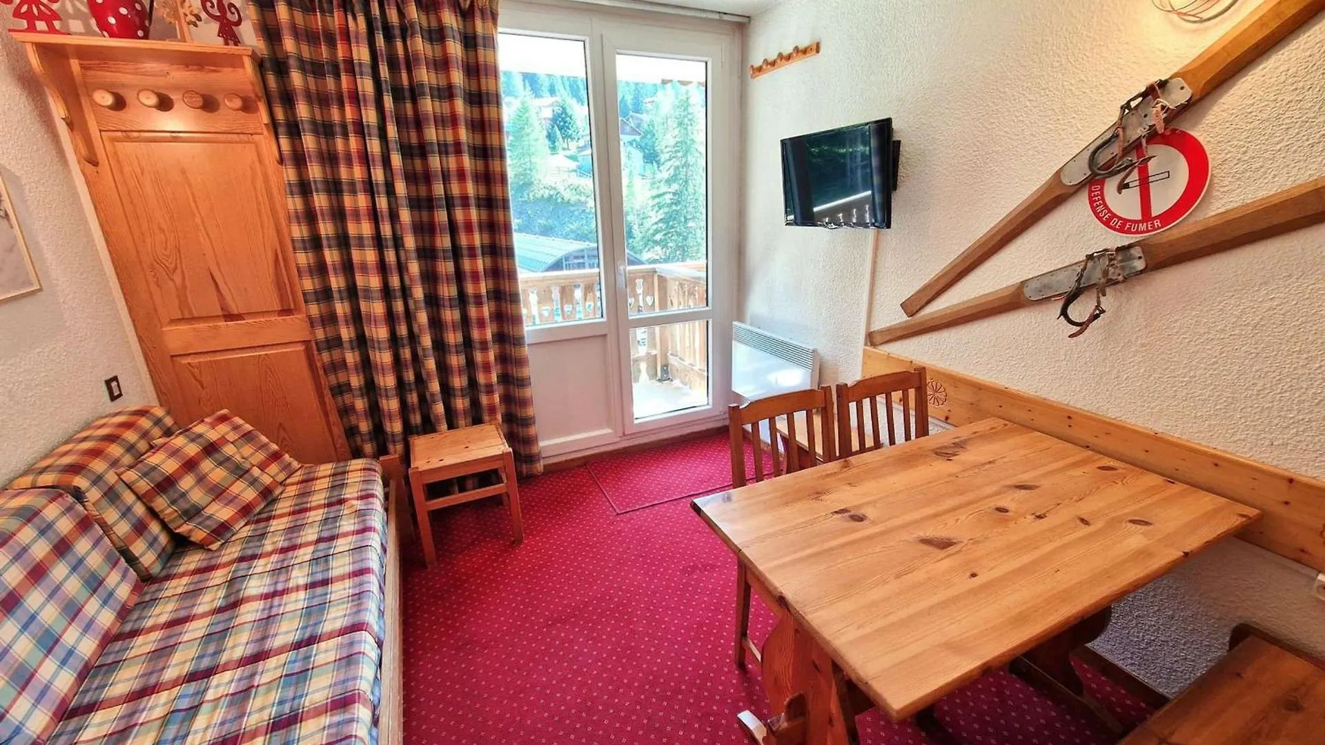 Apartment Studio En Plein Coeur De La Station Pour 4 Personnes Avec Balcon, Casier A Skis Et Baignoire - Fr-1-265-209 Valfrejus
